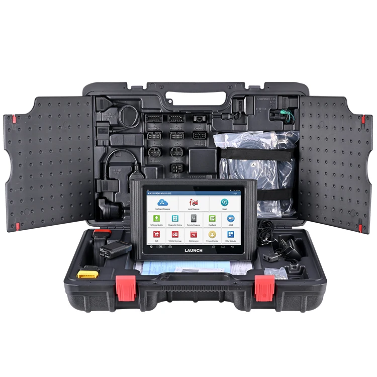 2023 Newest LAUNCH X431 PAD V J2534 Programming Tool, ECU Online Programming＆Coding, All-in-One Diagnostics Tool with 2-Year Update, Full Systems,Top LAUNCH X-431 PAD 7 ELITE + Adaptery - AUTOXSCAN
