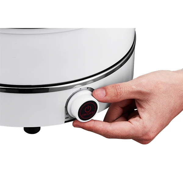 Table Top Single burner Multifunctional Round Fry Steam Noodle Auto Electrical Hot Pot Stove Induction Rice Electric Oven Cooker