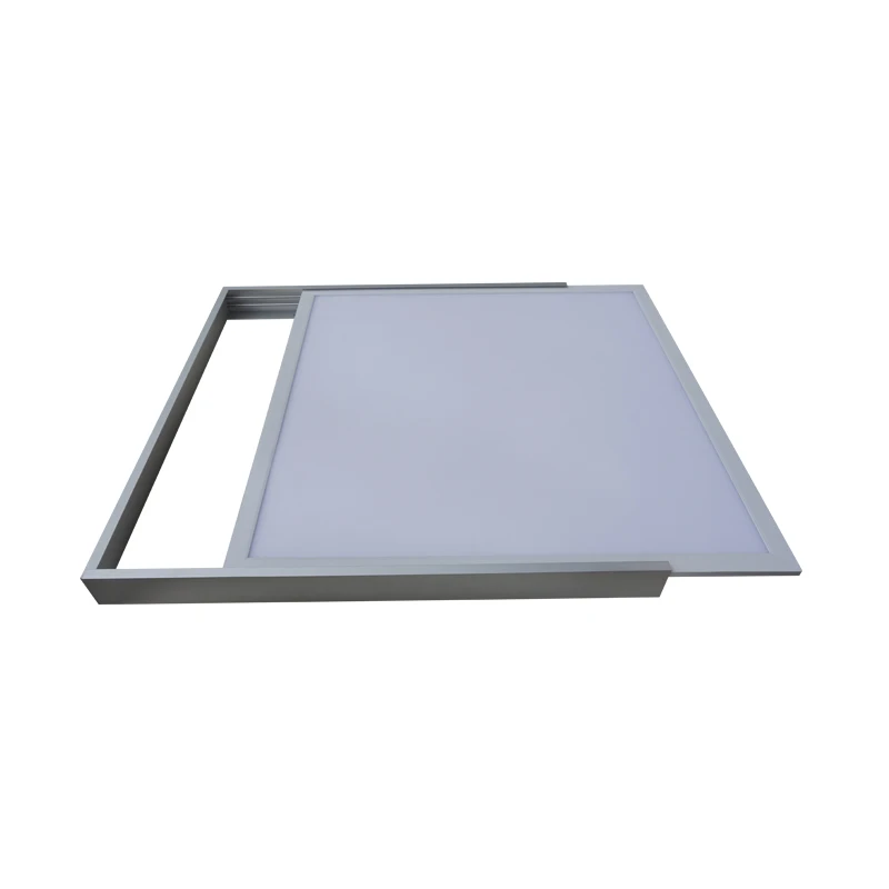 Surface Mount Frame Kit 600x600 mm panneau DEL plafond Lumière en Aluminium finition blanche 