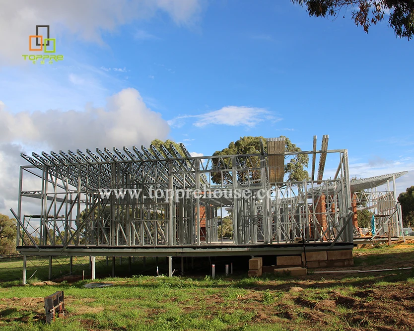 Light Weight Steel Frame Prefabricated Prefab Fast Install House Villa Ready Made Mobile Apartment Villa Home in Davao City