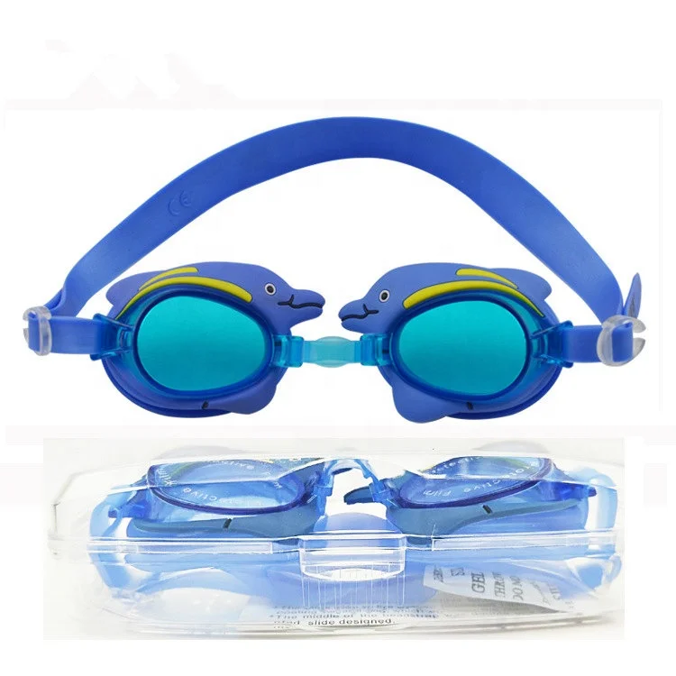 Ajustable Impermeable Anti-niebla Anteojos Gafas Gafas de natación para niños infantil 