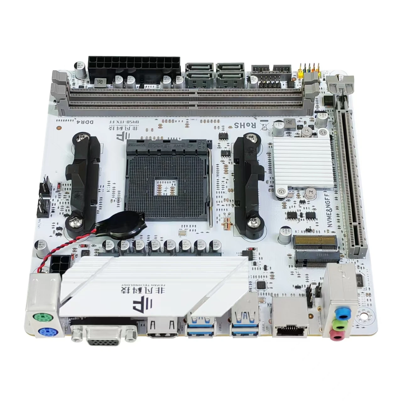 Ddr4 White Mini Itx Motherboard ASRock Intel H470M LGA1200 Mini