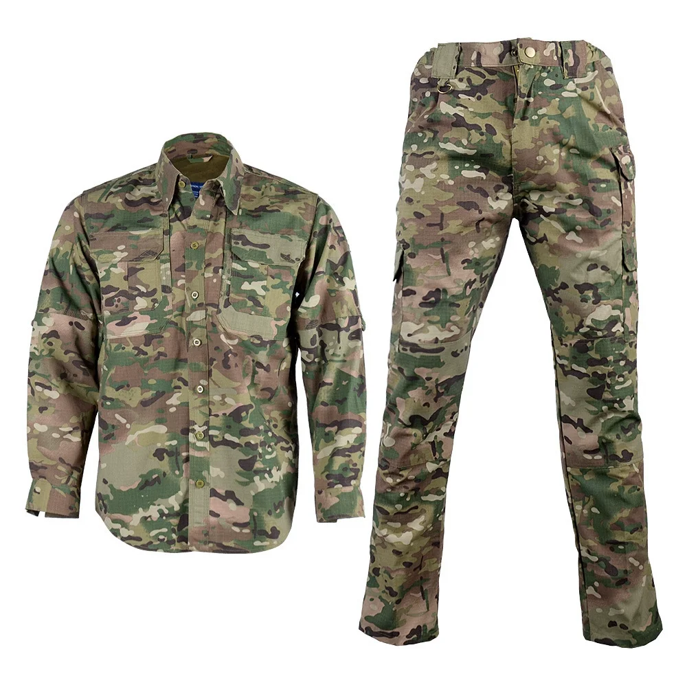 High Quality Desert Camouflage Ripstop Fabric Wholesale Uniforms