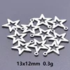 Five-pointed star - silver