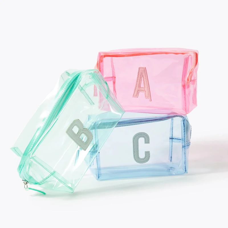 Clear Makeup Bag: Waterproof Travel Custom PVC Plastic Bag