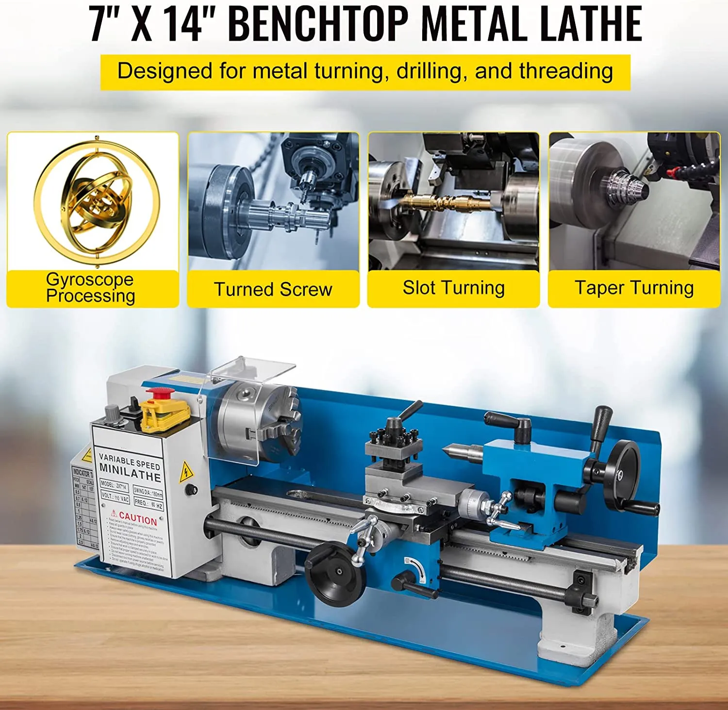 Bench Top 7x14inch Cheap Metal Work Machinery Mini Lathe Machine Buy