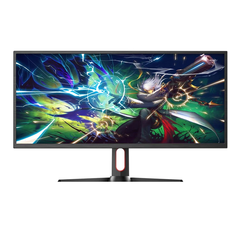 Wholesale wide 34 Inch 4K USB Monitor Gaming LED Display With High-definition DP Audio From