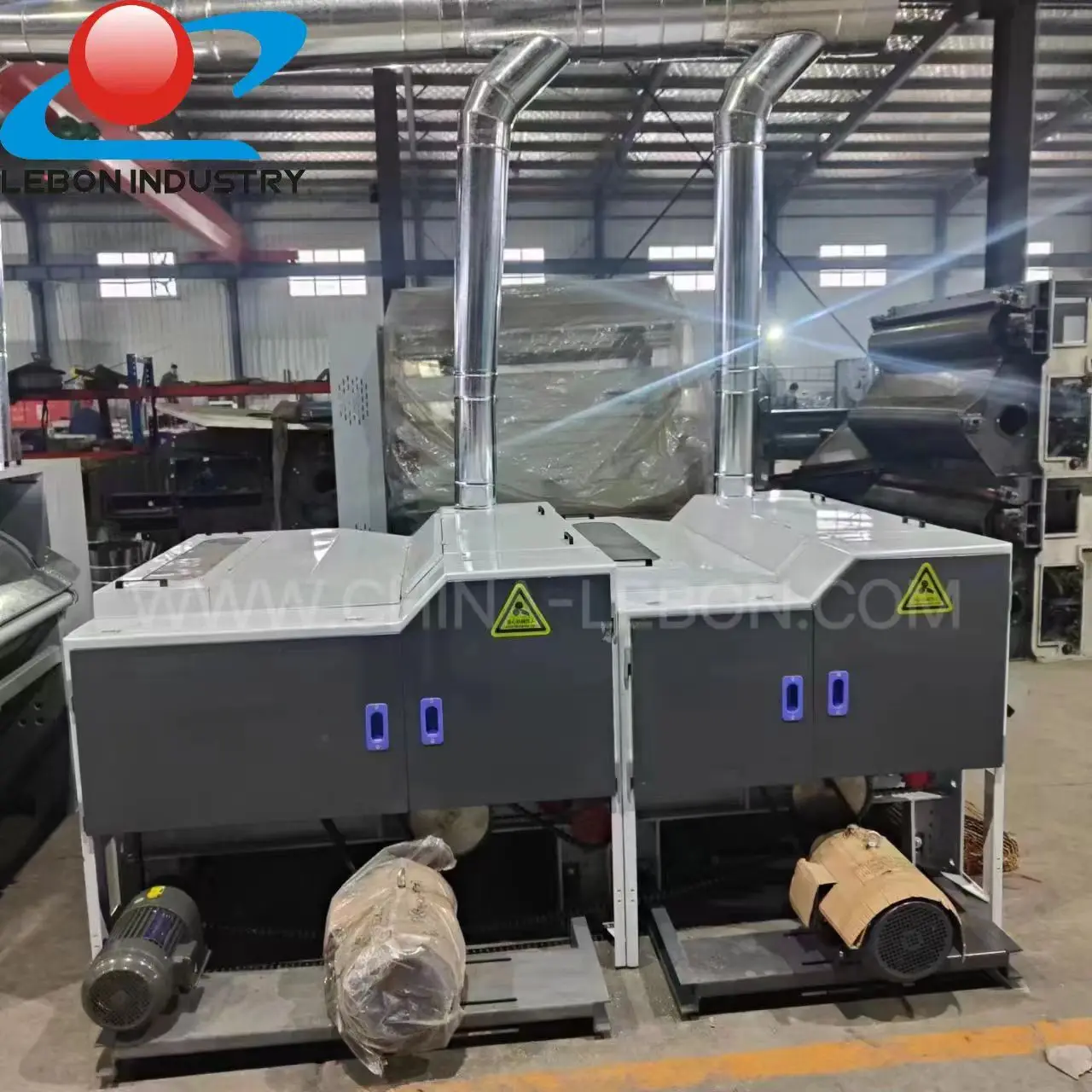 Automatic Clothes Recycling Machine for Spinning Yarn and Tearing Fabric Waste - Textile Recycling Equipment