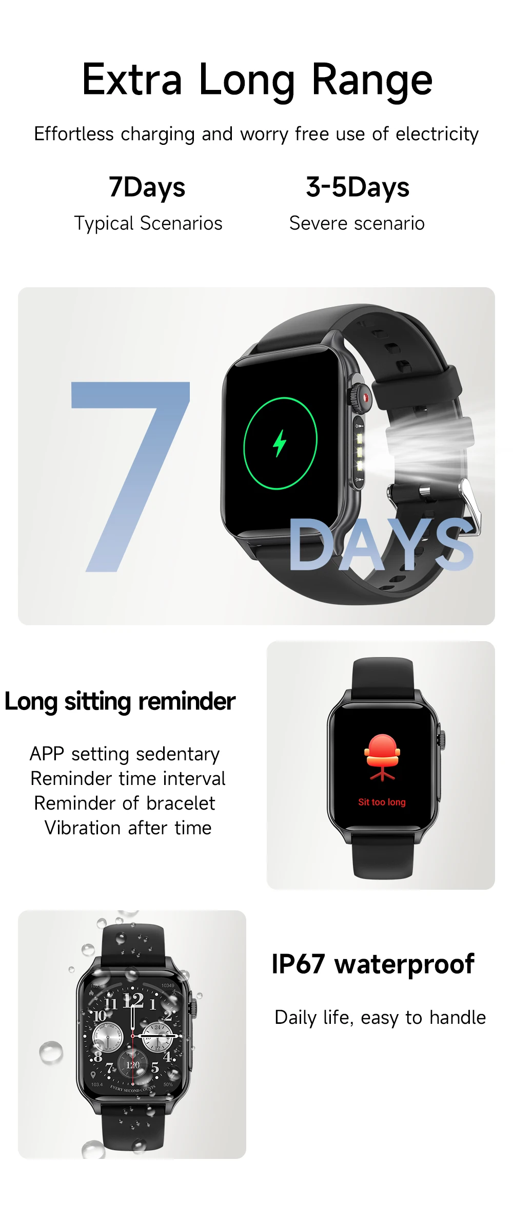 2026 Cheap P6 MAX Smartwatch with LED Flashlight 1.96inch Screen BT Call Heart Rate Men Sports Relojes Smart Watch for Ladies