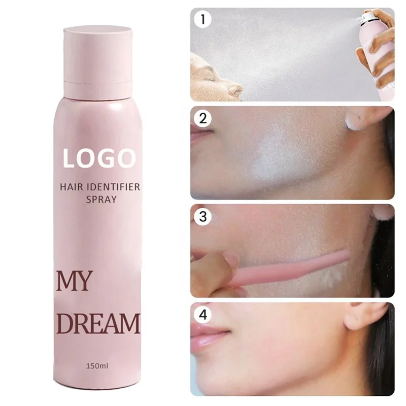 Hot Selling OEM Custom Women's Hair Removal Cream Private Label Facial Skin Shaving Spray with Customized Packaging