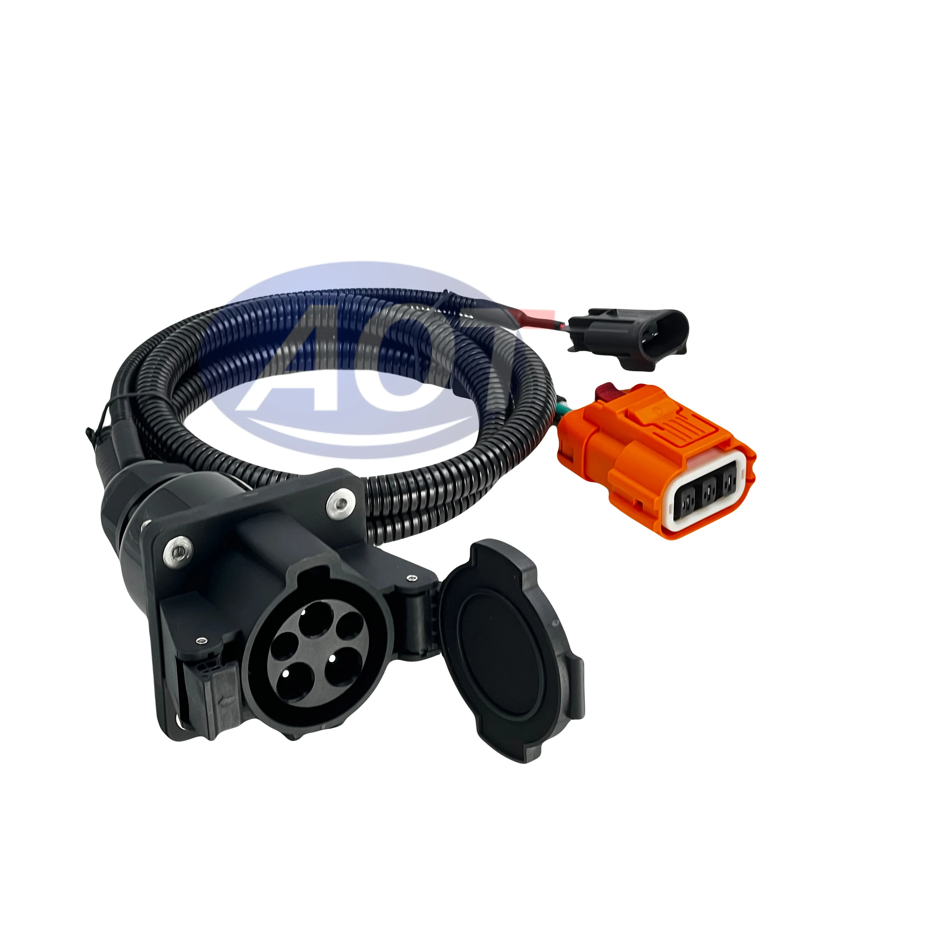 AOTAI sea j1772 socket to EV connector 40A HVSL633 Series outlet cable EV charging Y cable