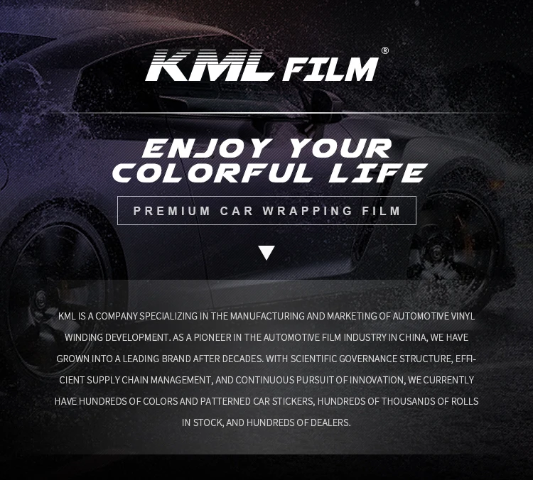 Carbon Fiber Color Automotive Wrap Film Vinyl Car Wrap Film Ax