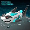 Electric Sound and light Shark - White