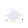 White Drawstring Pouch