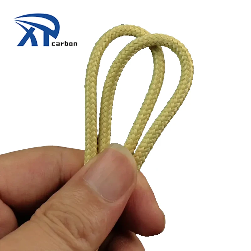 Fireproof Corda Aramida Cord Braided Kevlars Aramid Rope 2mm 3mm 10mm for Rescue protection