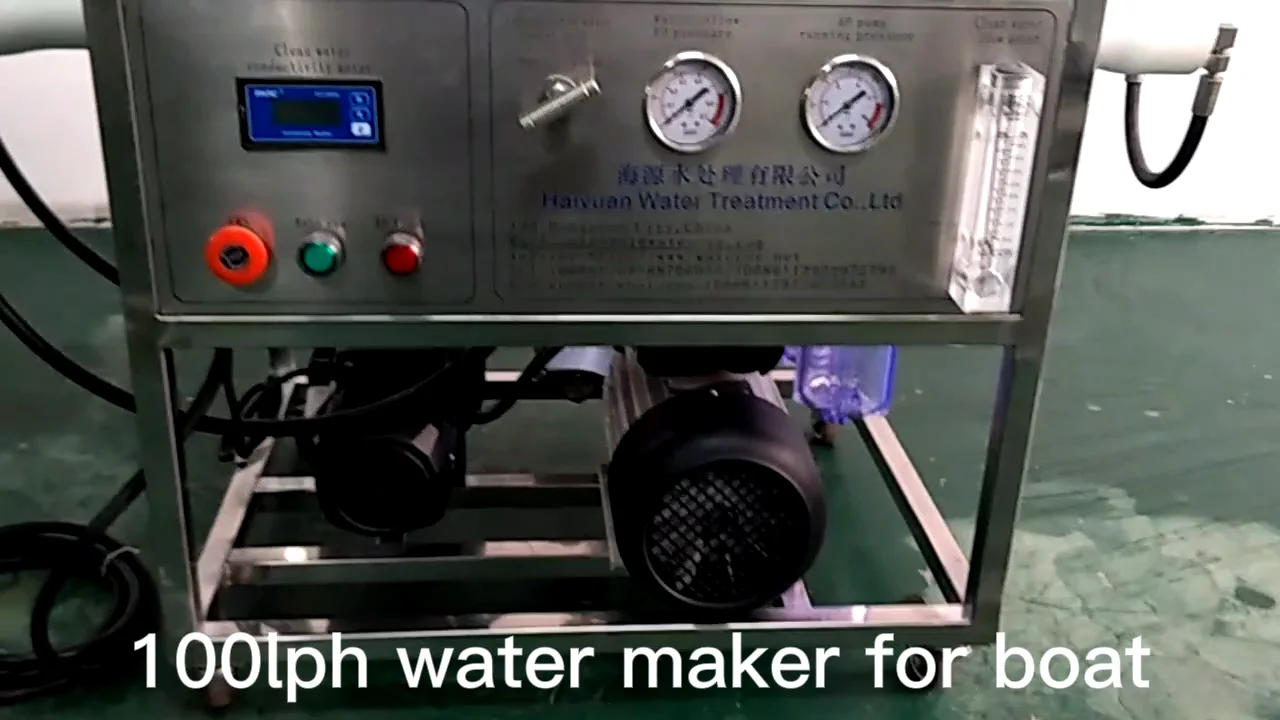 12v Sea Water Boat Desalinator Seawater Desalinator Small Seawater