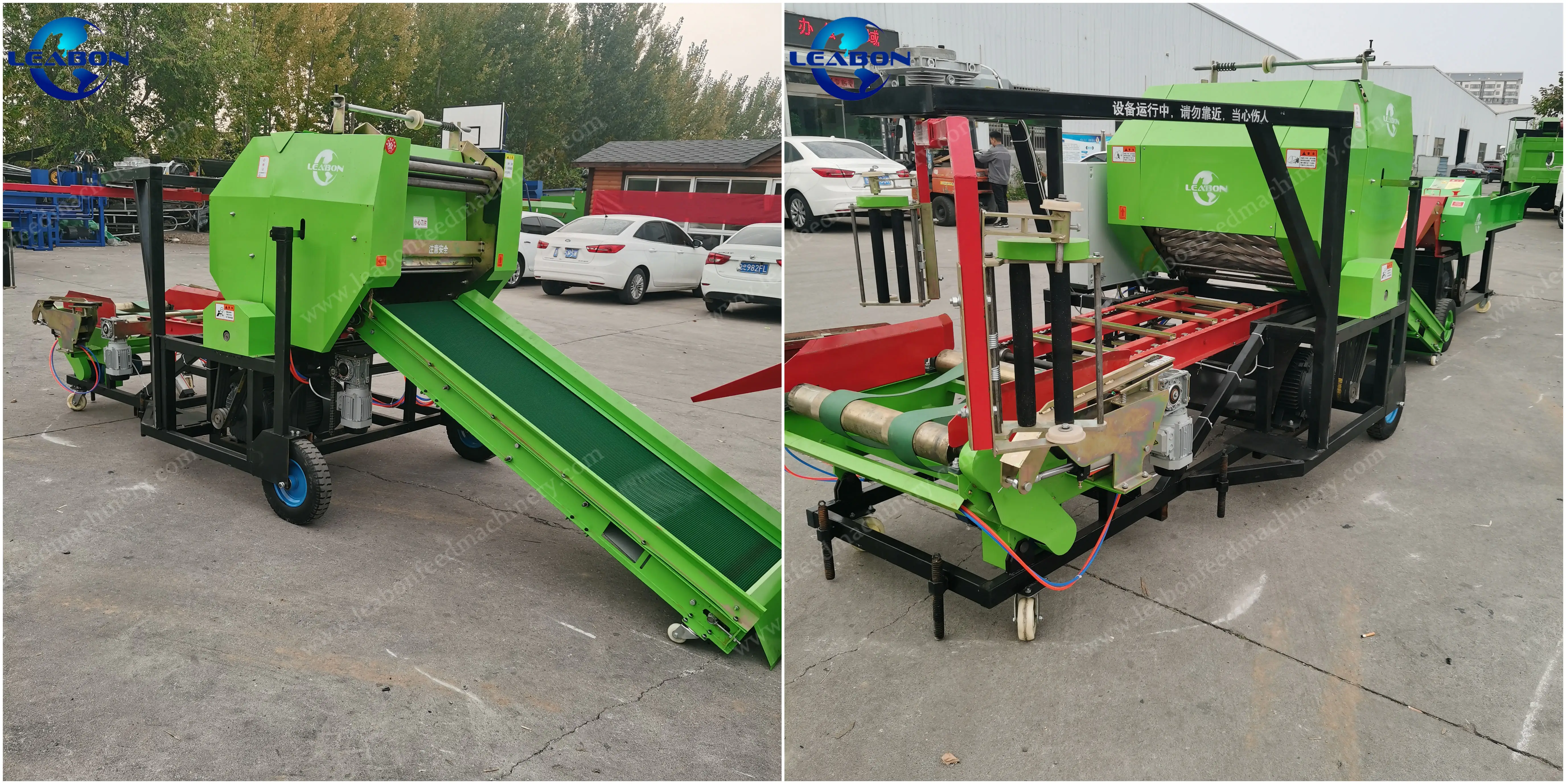 Farm Use Silage Straw Baler Wrapper Alfalfa Grass Wrapping Machine ...