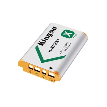 KingMa-NP-BX1 1090mAh Rechargeable Li-ion Battery for Sony RX100 M6 M5 M4 M3 M2 CX240E WX350 RX1R Camera