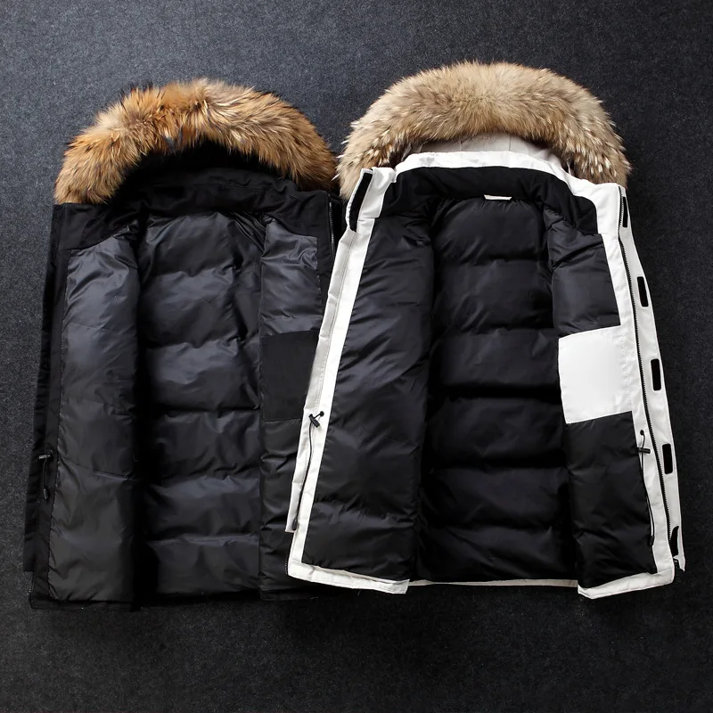 Dropshipping Men's New Down Canada Jacket Outdoor Thickening Windresistant Cold Short Winter