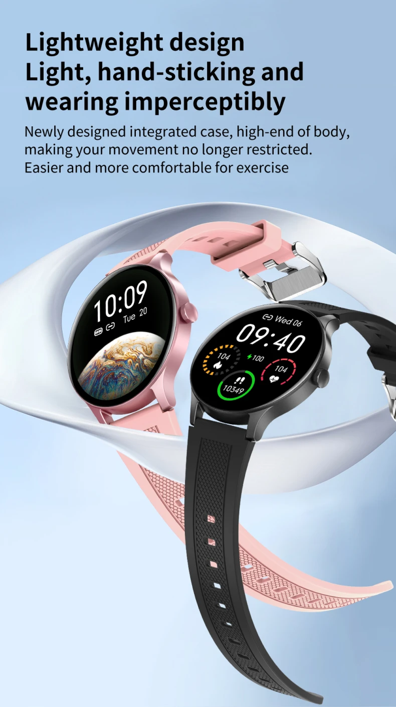 NY20 Smart Bracelet Lightweight Design Fitness Tracker Round Screen IP68 Waterproof Smart Fitness Watch(3).jpg