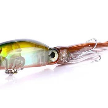 JIA/Heng Jia Sea Fishing Long Casting Big Octopus Squid Lure Saltwater Plastic Live Bait Powdery – Trolling Lure – view 4