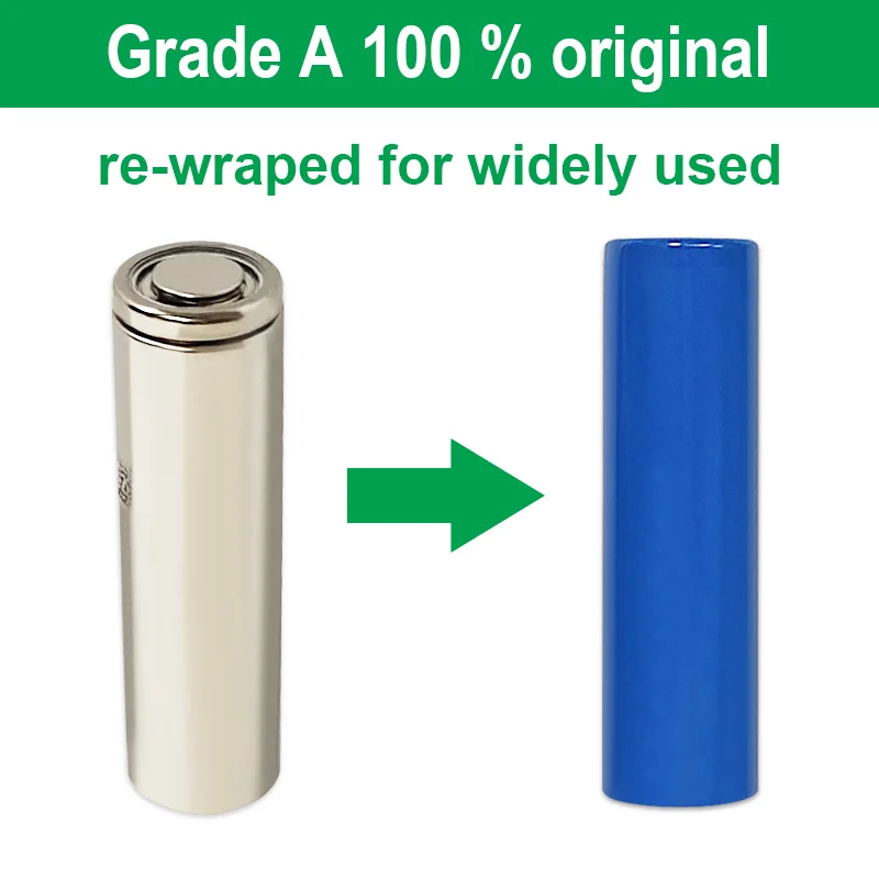 Car Battery Tesla 18650 Battery Tesla Ncr18650t1 3400mah 10a 3.7v