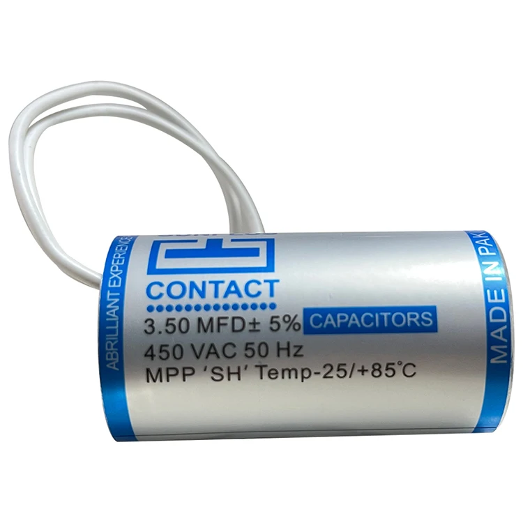 Sh Motor Run Capacitor 3.5UF with Made in Pakistan (GFC)