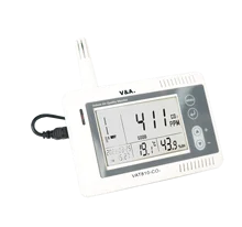 VAT810 Indoor Air Quality Monitor Office School (CO2 Temperature Humidity) Desktop SEG LCD Screen Carbon Dioxide Detector Meter