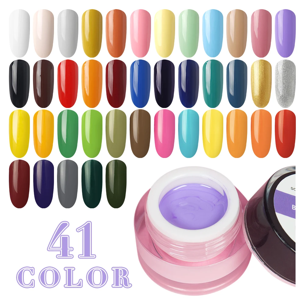 Новинка 2023 высокое качество дизайн «сделай сам» цветной гель для рисования без протирания удаляемый замачиванием Светодиодный УФ-гель в наличии