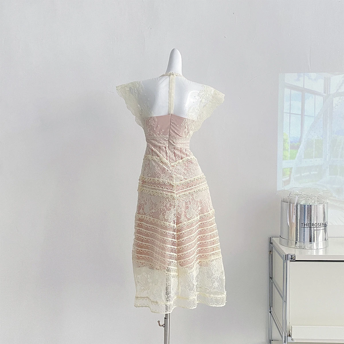 lace dress mother of the bride Eva Fashion 3533 Long Formal Lace Fitted Mother of the Bride Dress