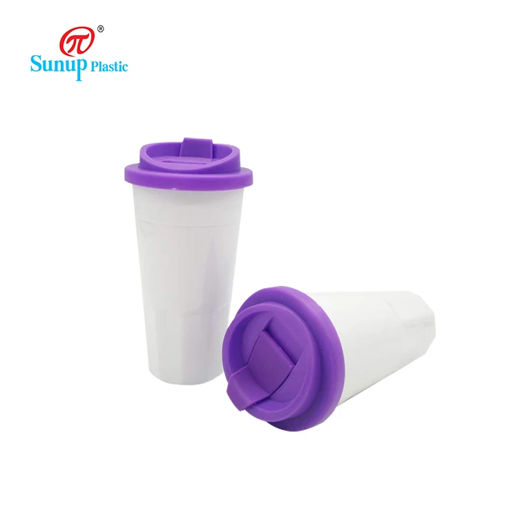 Пользовательская печать сублимационная кофейная чашка пользовательская многоразовая эко-чашка кофе