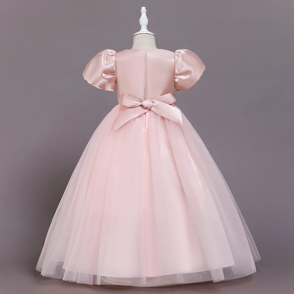 Красное платье-пачка для девочек