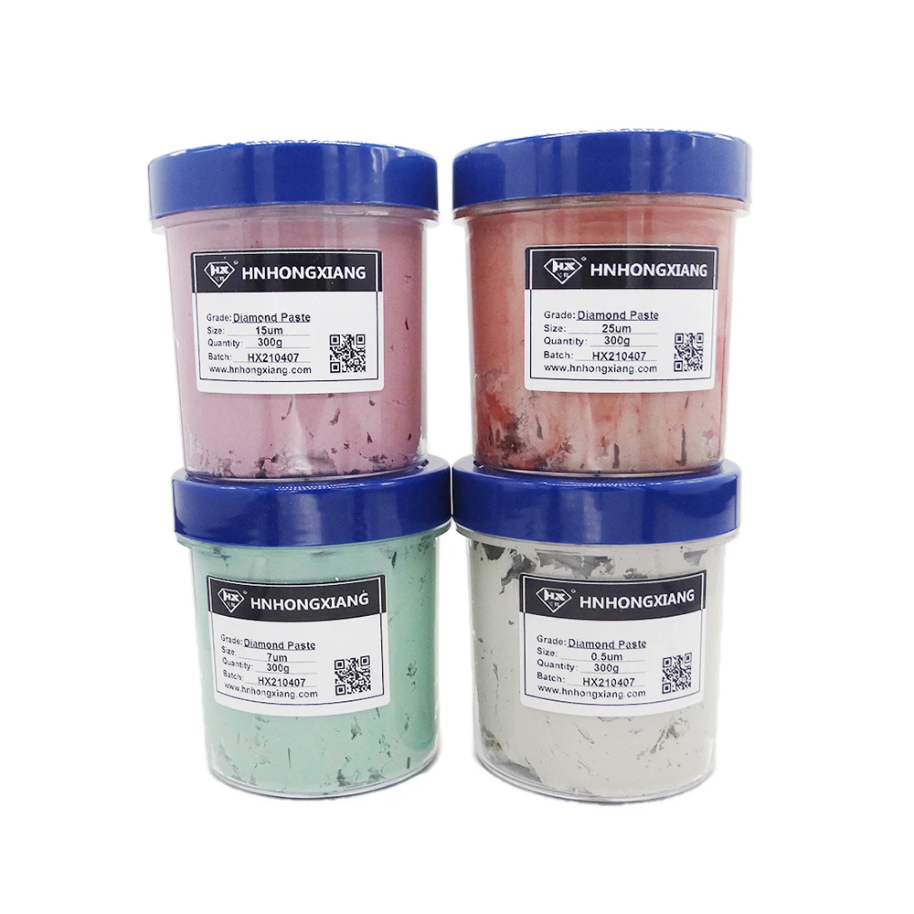 China Factory Glass Abrasive Polishing Compound W28 Diamond Micron Powder Lapping Paste