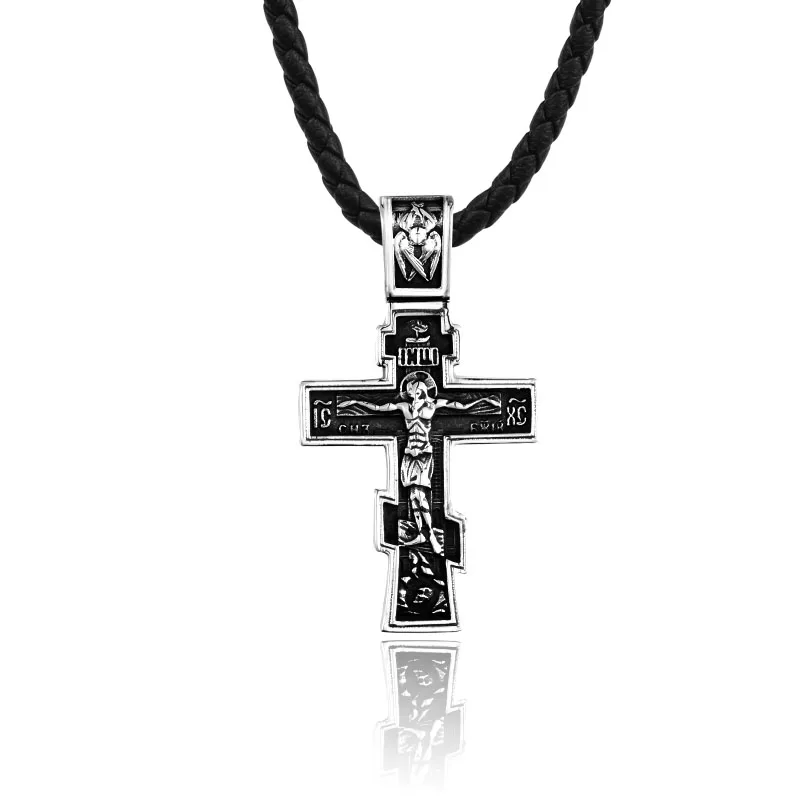 Ss8-515p Steel Soldier Jesus Cross Men 