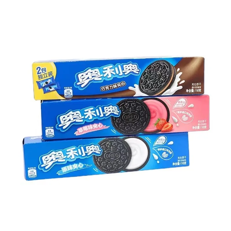 Mondelez Oreooサンドイッチクッキー116Gクラッカークッキー