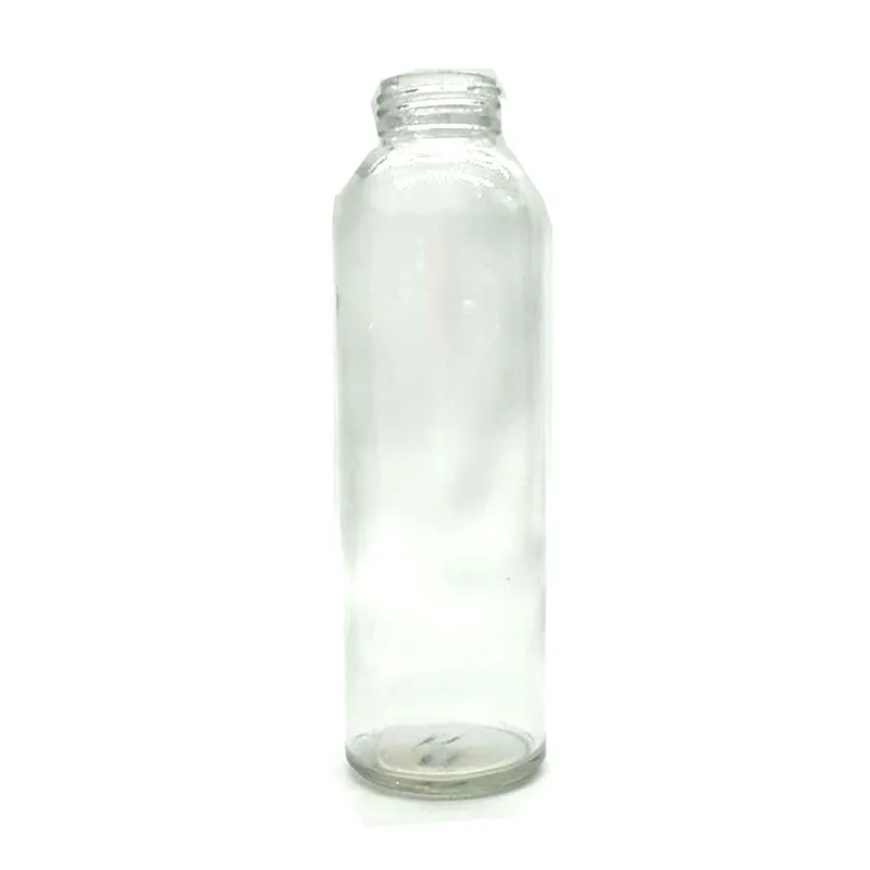 510ml Glass Bottle With Lid Cylindrical Glass Water Cup Buy Glass Bottle Water Cup Product On Alibaba Com