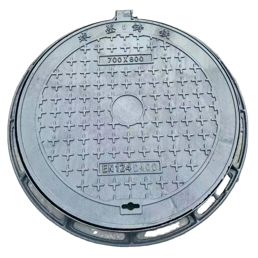 BS EnN124 Service Fire Hydrant Square Round Stainless Steel Ductile Nodular Cast Iron Manhole Cover