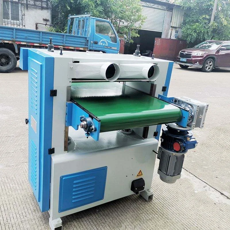 TEBAK High Quality Automatic Feed Press Planer, Heavy Duty Industrial Woodworking Thickness Planer Machine for Wood Processing