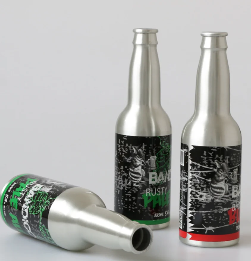 Aluminum Beer Bottles