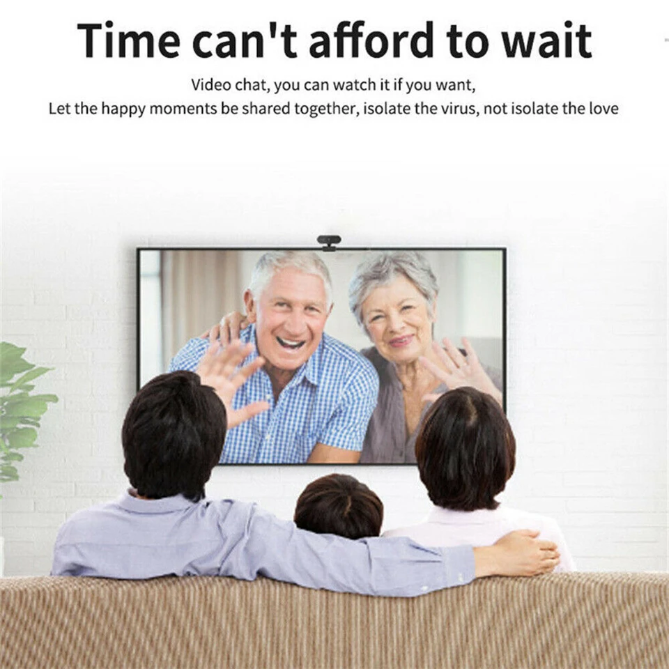 1080P Full HD Mini Webcam with Microphone,Laptop Desktop Computer USB Web Cam Camera Gamer Live Video Call Conference Streaming
