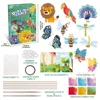 Animal poke painting