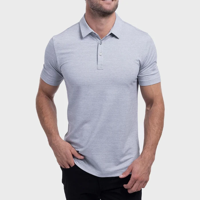 Custom Brand Lightweight Golf Shirts Sustainable Eco Collection 100