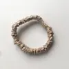light champagne silk scrunchies