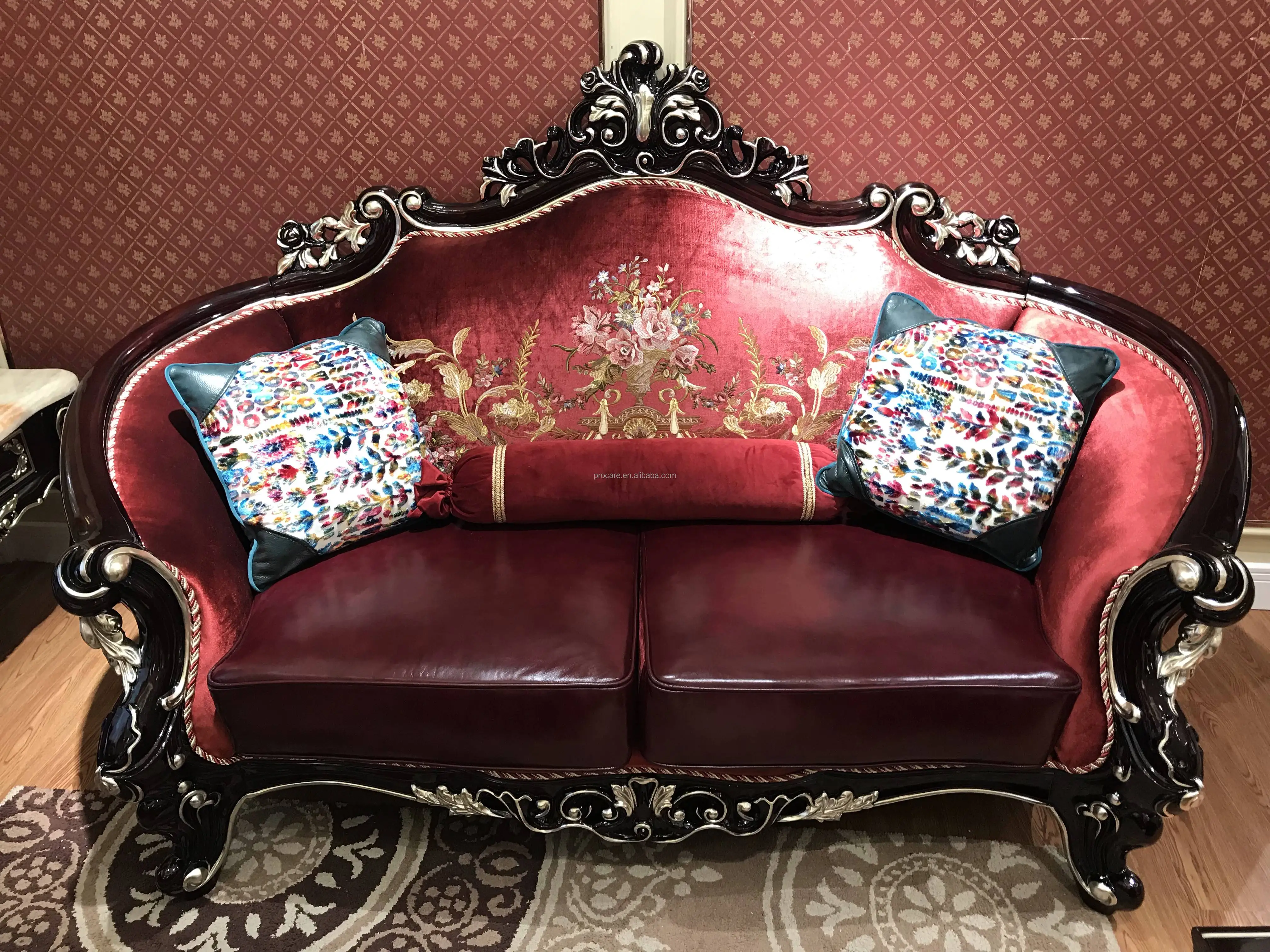 Luxury French Royal Style Sofa Living Room Furniture Buy Banquette