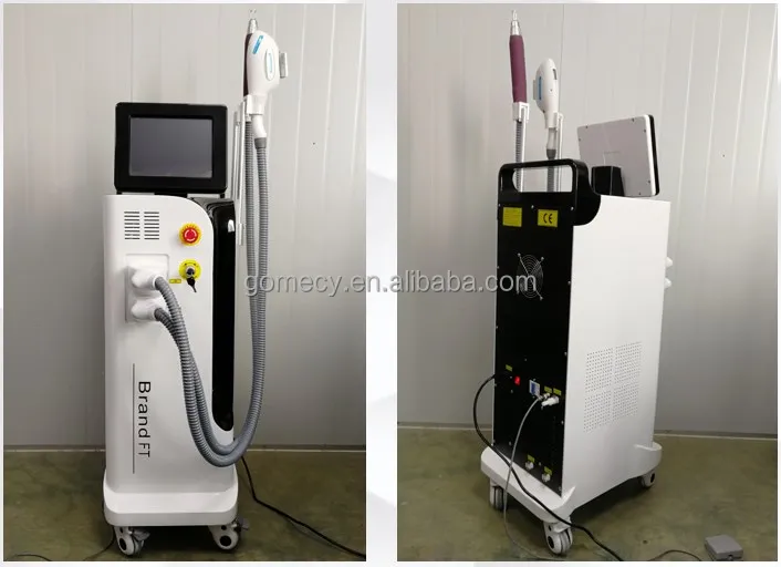 GOMECY Q switch nd yag laser tattoo removal system e-light ipl rf nd yag laser multifunction machine