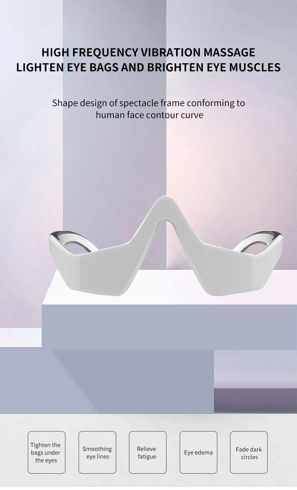 Hot Selling High Quality Red Light Therapy 3d Relax Reduce Eye Wrinkle