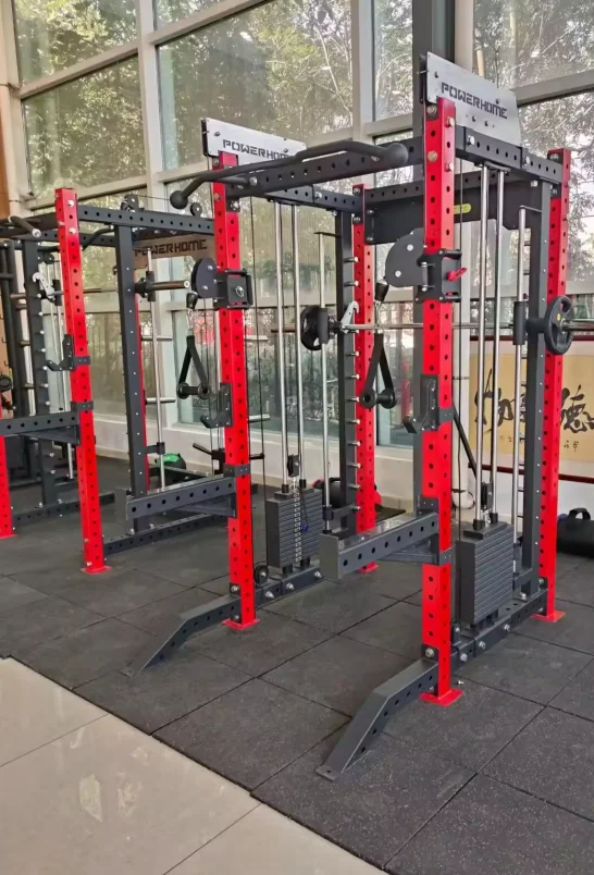 Mutli Function Station Smith Machine Multi Functional All in One Gym ...