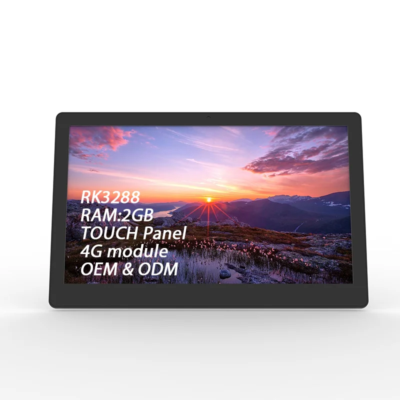 15.6-inch FHD 1920*1080 Thin Film Transistor LCD Screen with Touchscreen, Ultra-thin Edge, High-end Supermarket Advertising Display Screen