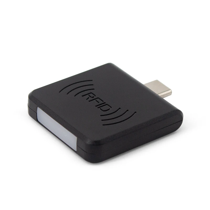 R65D Micro Usb Android Rfid Reader with White and Black 2 Colors for Android Mobile Phone