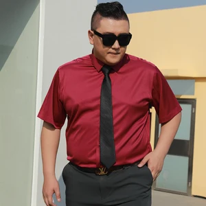 OEM/ODM  Custom High-quality Slim Large Size Shirt Short Sleeve Button Formal Shirts for Men